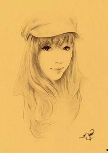 花旦素描图片大全,素描中的戏曲魅力