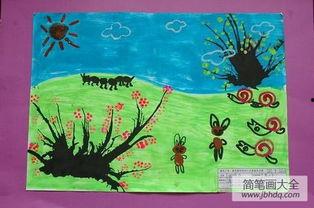 大班画画图片大全,绘画作品集锦赏析